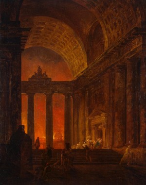 Fire in Rome